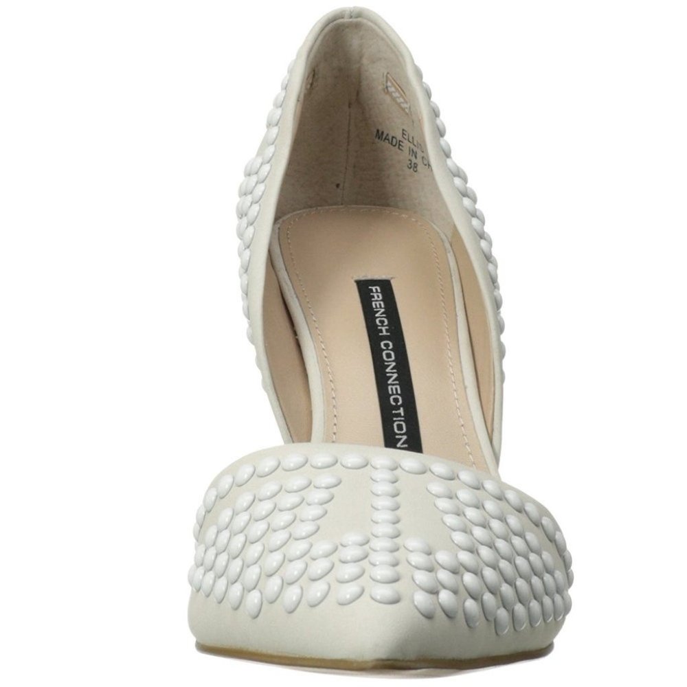 French Connection Ellis Studded Pointed Toe Pumps - Picture 4 of 7